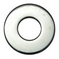 Midwest Fastener Flat Washer, For Screw Size 3/8" , Steel Chrome Plated Finish, 10 PK 74344